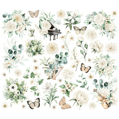Simple Stories - Simply Vintage Timeless Harmony Floral Bits