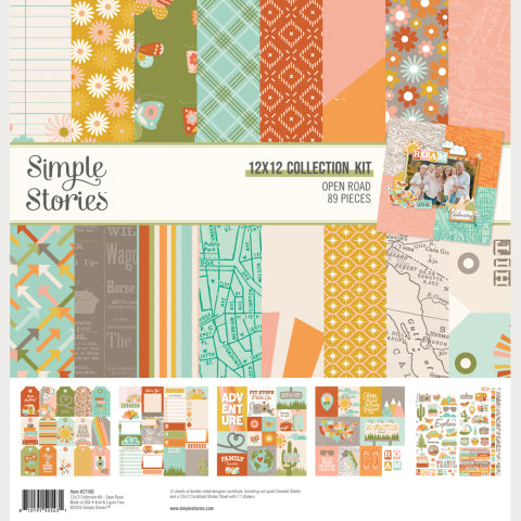 Simple Stories - Open Road 12x12 Collection Kit