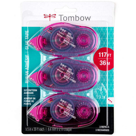 Tombow - Dot Pattern Adhesive Refill - 3 Pack
