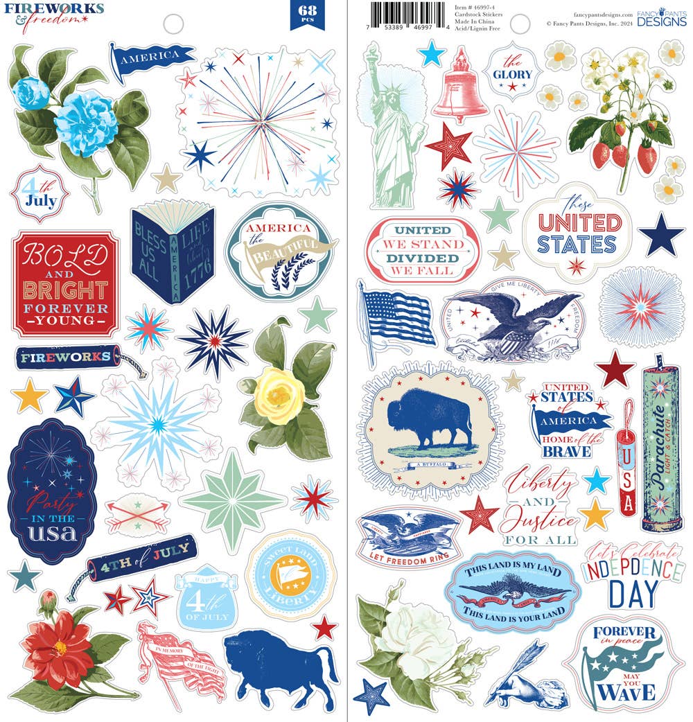 Fancy Pants Designs - Fireworks & Freedom Big Bundle Kit