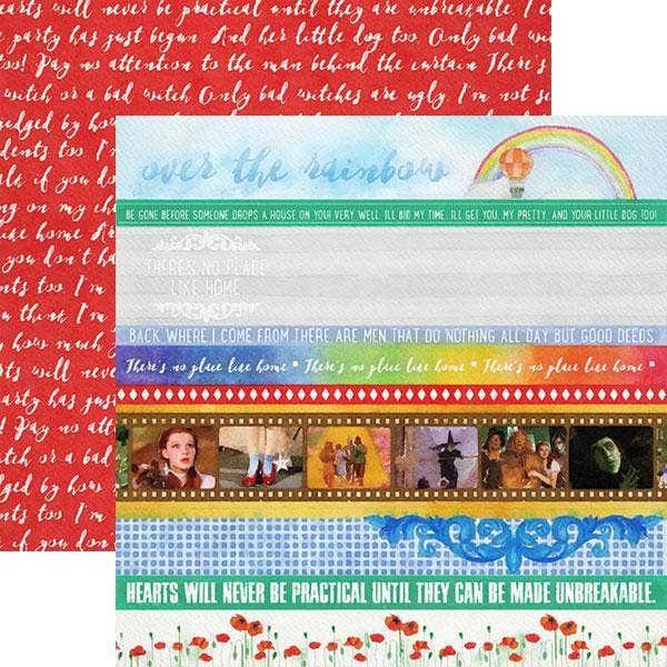 Oz-Borders 12x12 Double Sided Paper