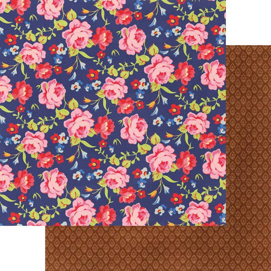 Fancy Pants Designs - Prairie Rose Paper - Farmhouse Floral