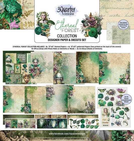 3Quarter Design- Ethereal Forest 12x12 Collection