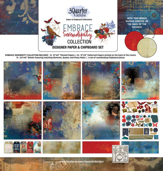 3 Quarter Designs- Embrace Serendipity 12x12 Collection