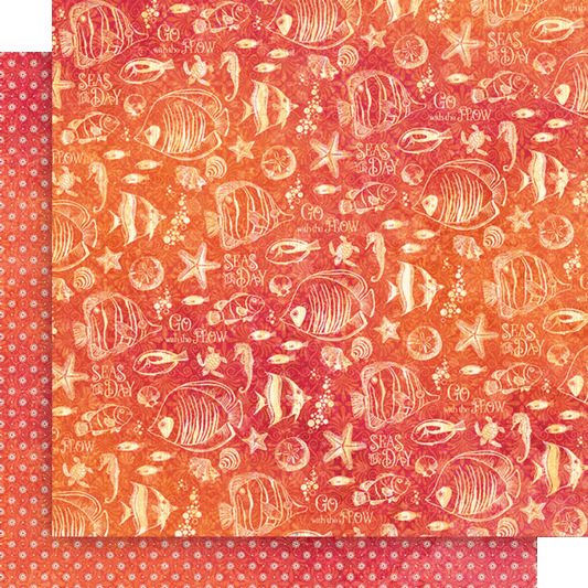 Graphic 45 - Hugs & Fishes 12x12 Paper