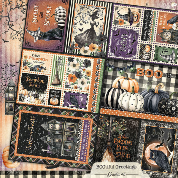 Graphic 45 - Bootiful Greetings -