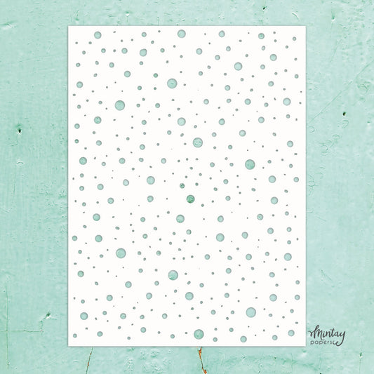 Mintay Papers-KreativaStencil- Dots