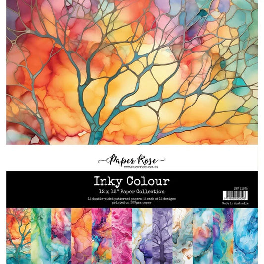 Inky Colour 12x12 Paper Collection 31875