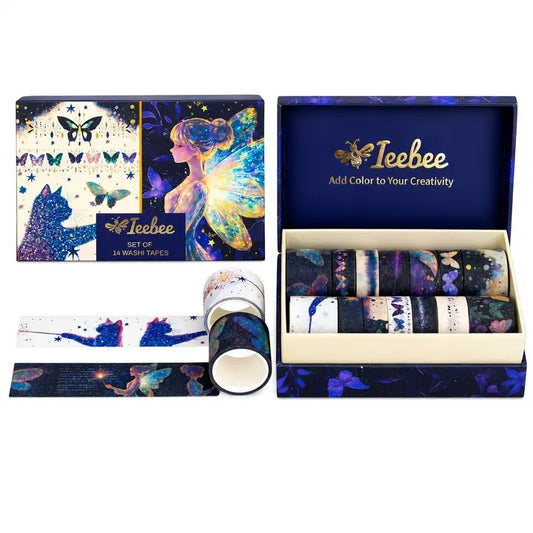 Ieebee - Starlit Fairy Dreams Washi Tape Box Set