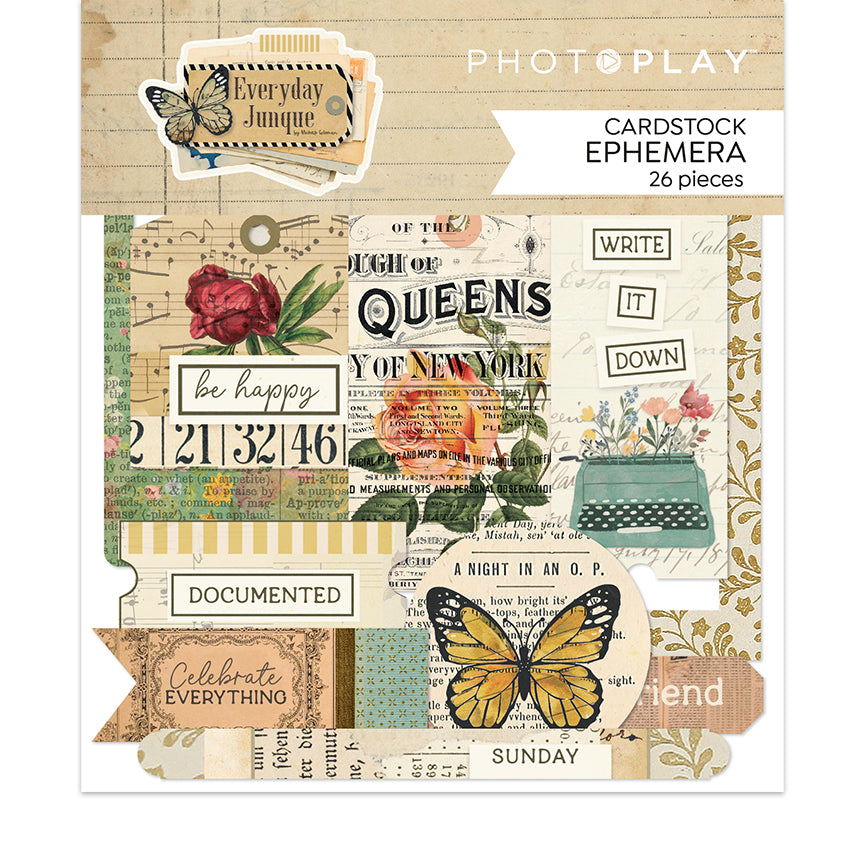 Photoplay- Everyday Junque Ephemera Pack