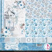 Ciao Bella Elegance of Blue Pattern Pad 12x12