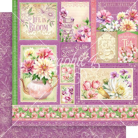 Graphic 45 - Spring Cut-Apart 12x12 Paper