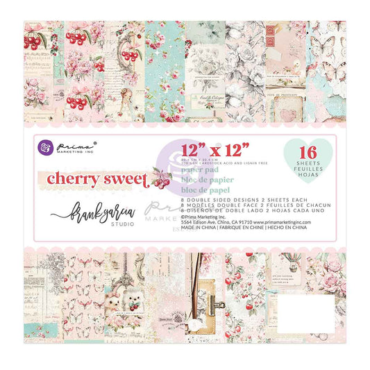 Prima Marketing - Cherry Sweet 12x12 Paper Pad
