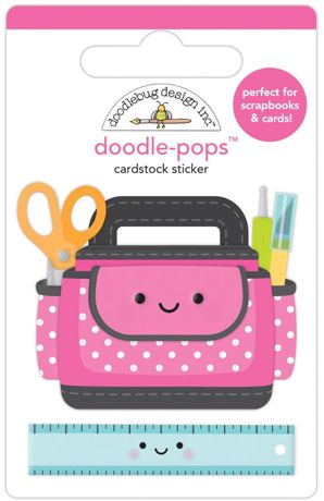 Doodlebug Design - Pops 3-D Sticker - Craft Cady