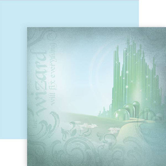 Emerald City - Wizard of Oz Double Sided Paper