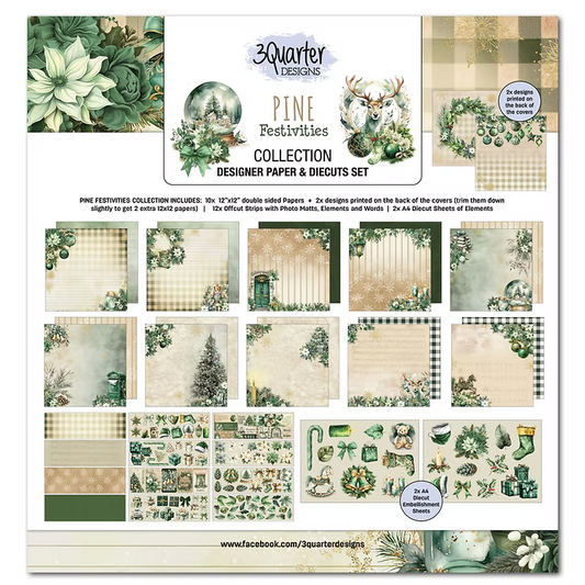 3 Quarter Designs - Pine Festivities Collection