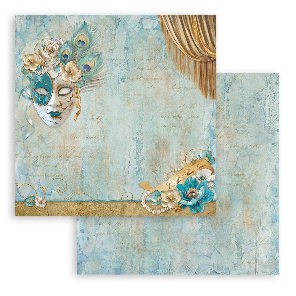Stamperia - Masquerade Scrapbooking Pad