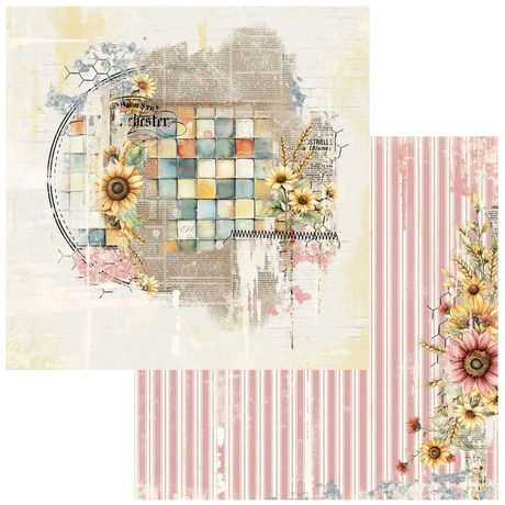49 & Market - Whispering Way - Sunshine Days 12x12 Cardstock