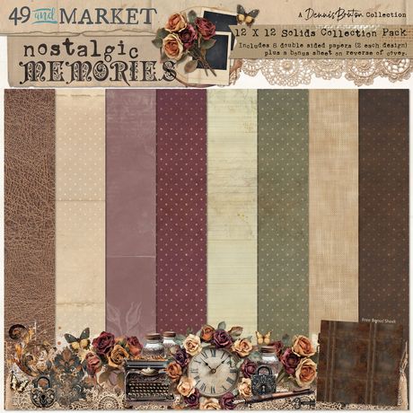 49 & Market - Nostalgic Memories Solid Collection