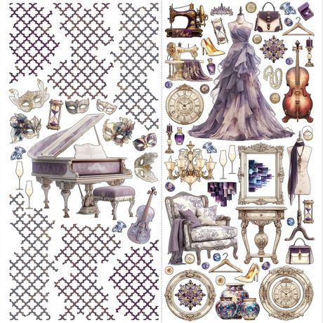 49 & Market - Plume and Petal - Laser Cut Elements Set
