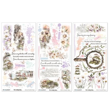 49 & Market - The Looking Glass Blendable Rub-on Transfers