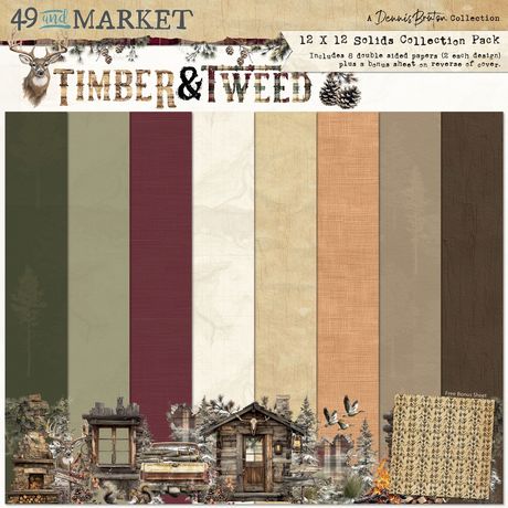 49 & Market -Timber & Tweed Solids Collection
