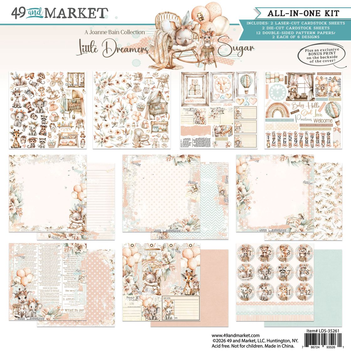 49 & Market - Little Dreamers- Sugar All in One Kit