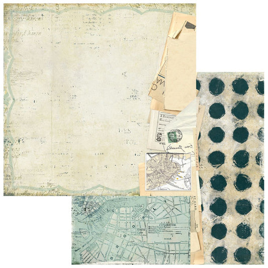 49 & Market - Travel Diaries - Document 12x12 Cardstock
