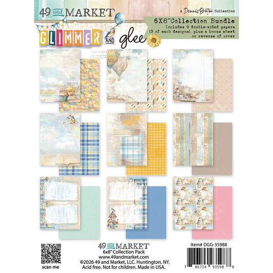 49 & Market - Glimmer and Glee 6x8 Collection Pack