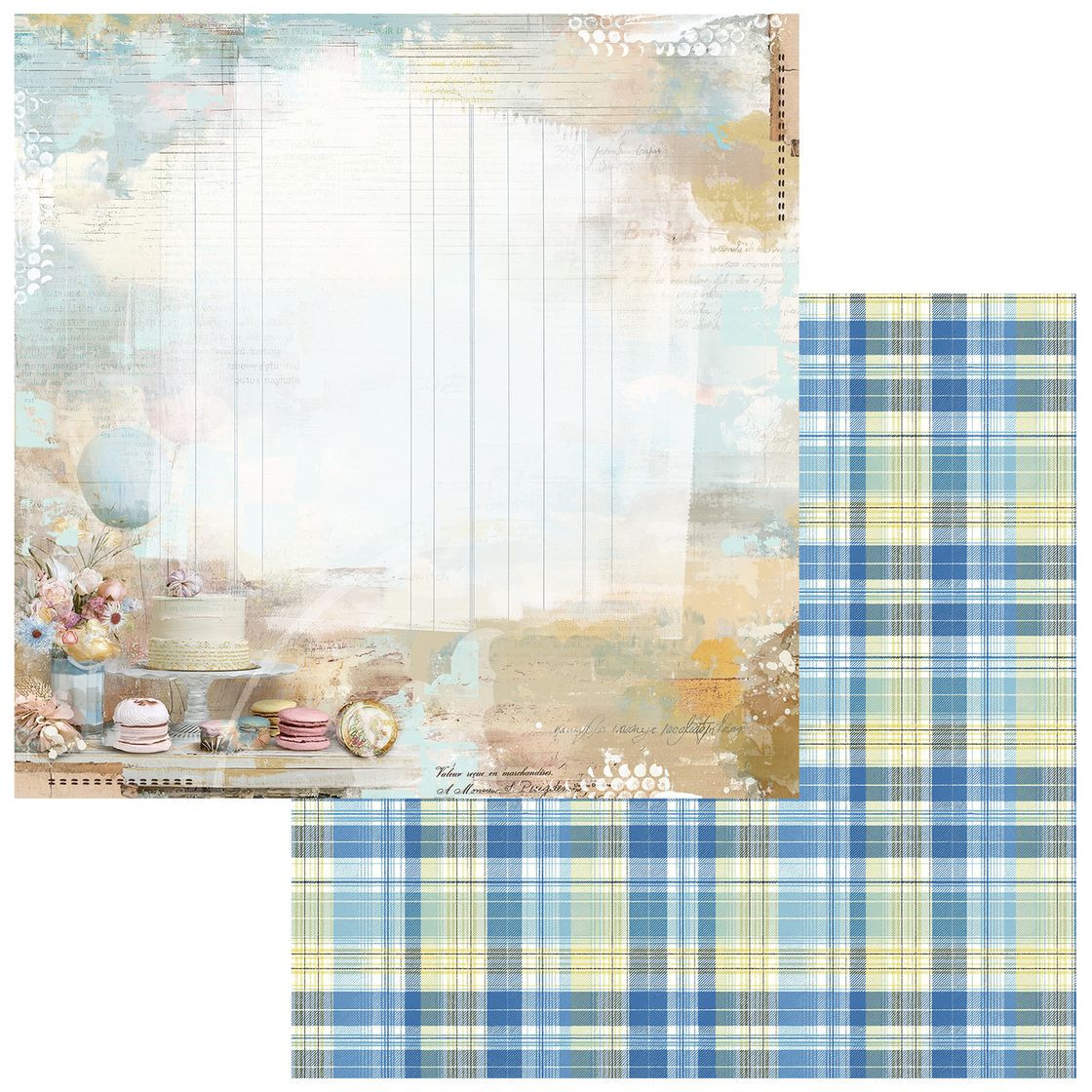 49 & Market - Glimmer and Glee - Hooray 12x12 Cardstock