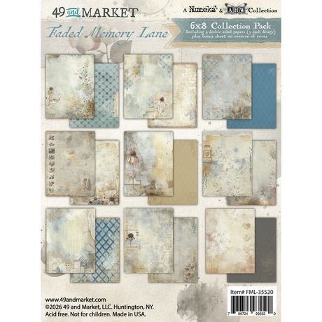 49 & Market - Faded Memory Lane 6x8 Collection