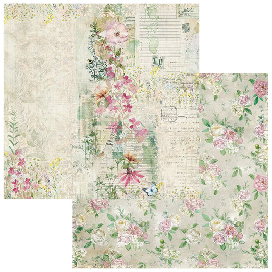 49 & Market - From The Garden - Foxglove 12x12 Cardstock