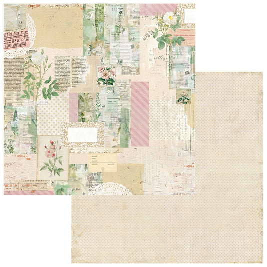 49 & Market - From The Garden - Queen Anne 12x12 Cardstock