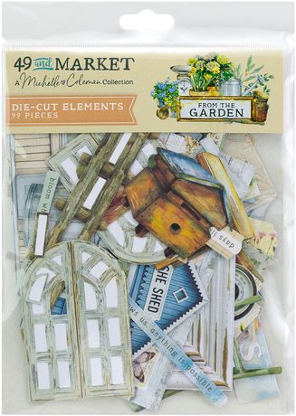 49 & Market - From The Garden - Die Cut Elements