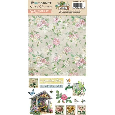 49 & Market - From The Garden Washi Tape Sheets