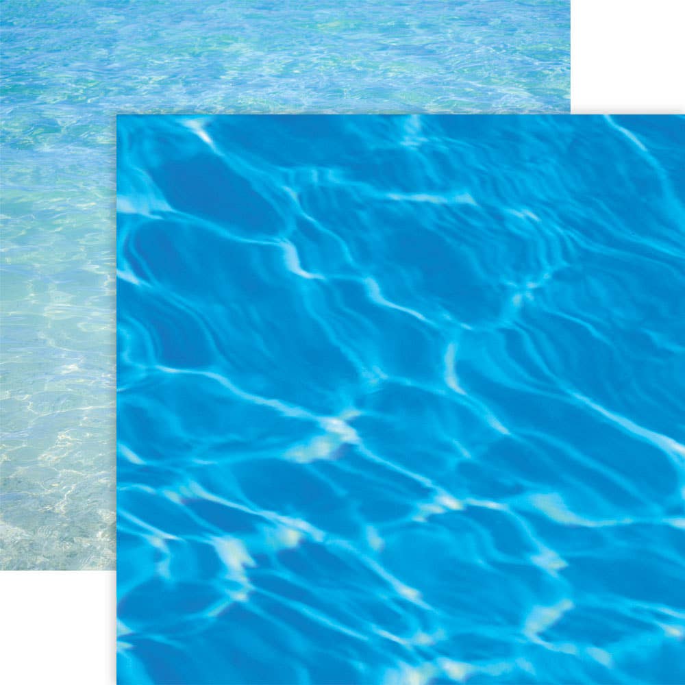 Paper House Productions - Water - Double Sided 12x12 Single Sheet