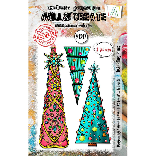 AALL & Create - Twinkling Pines #1217 - Stamp Set