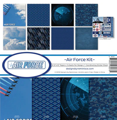 Designs By Reminisce - Air Force Kit