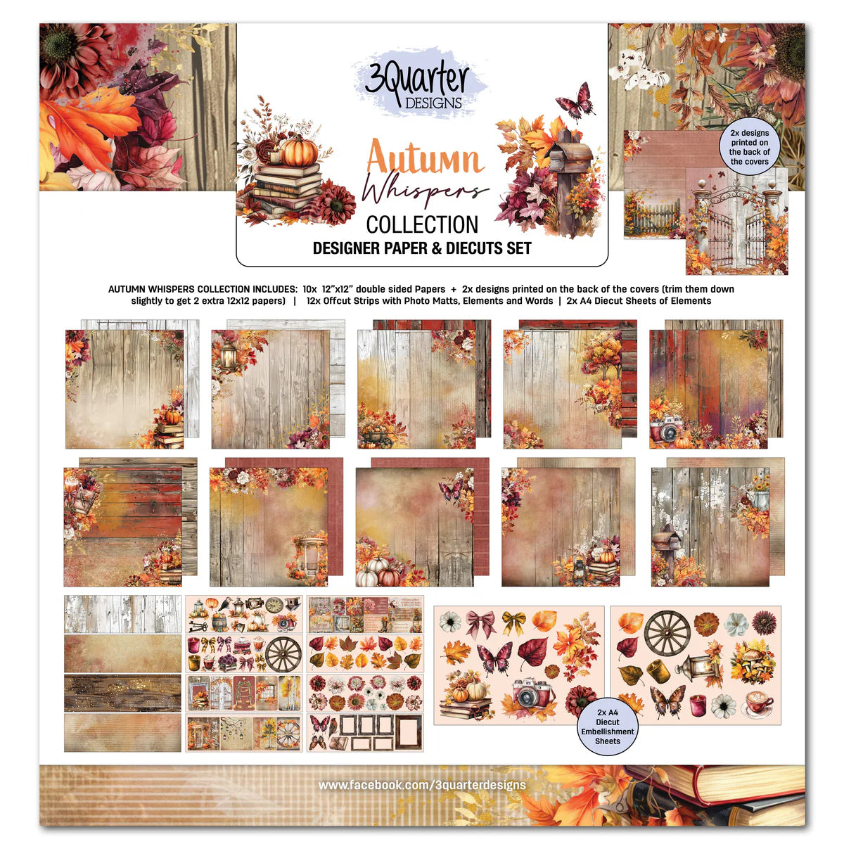 3 Quarter Designs - Autumn Whispers Collection