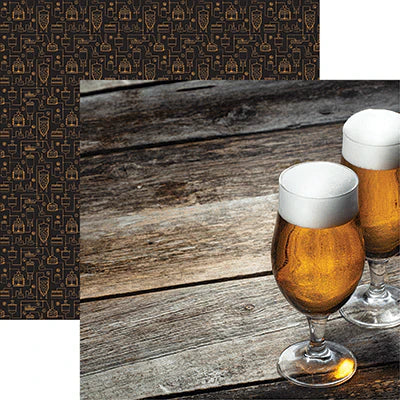 Designs By Reminisce - Beer Me 12x12 Paper