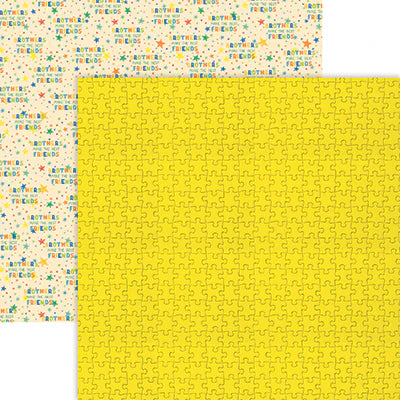 Designs By Reminisce - Puzzle Pieces 12x12 Paper