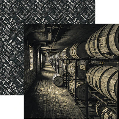 Designs By Reminisce - Barrel Ages 12x12 Paper