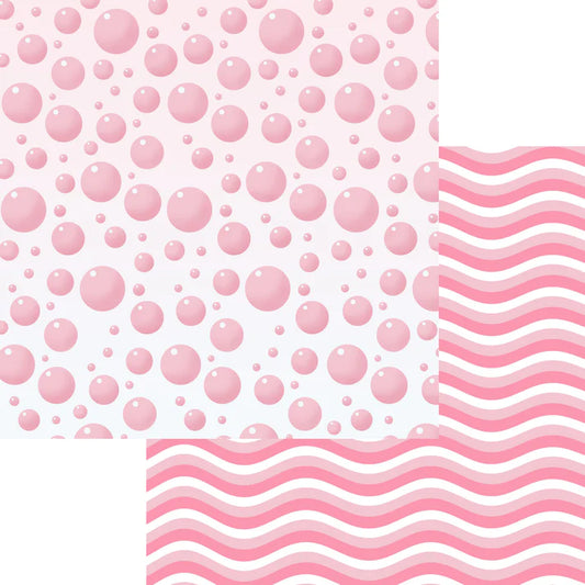 SSC - Bath Time - Bubbles - Girls 12x12 Paper
