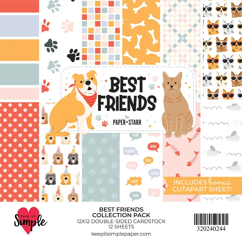 Keep It Simple - Best Friends 12x12 Collection Pack