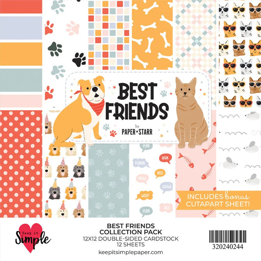 Keep It Simple - Best Friends 12x12 Collection Pack