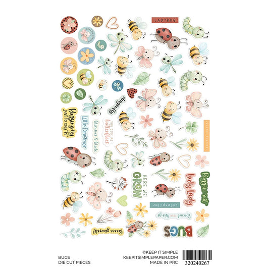 Keep It Simple - Bugs Die Cut Pieces