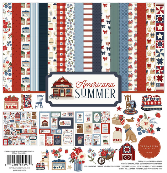 Carta Bella - Americana Summer Collection Kit