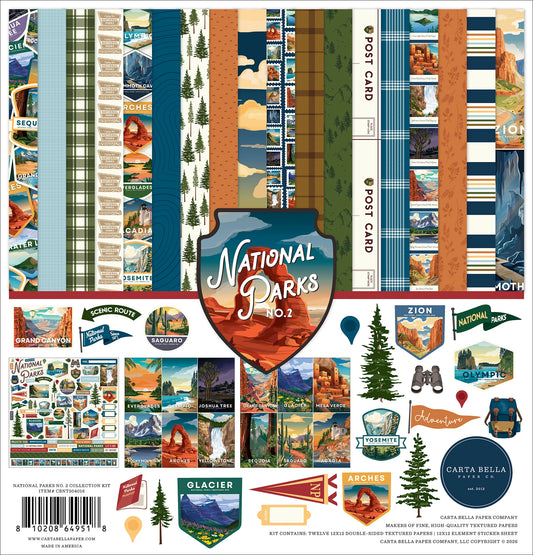 Carta Bella - National Parks No. 2 Collection Kit