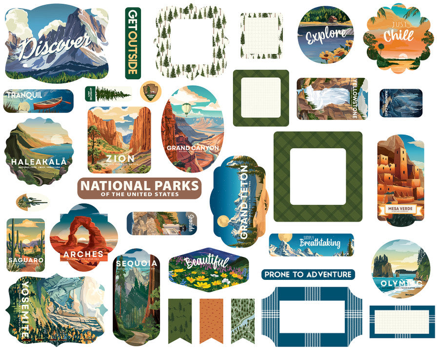 Carta Bella - National Parks No. 2 Ephemera