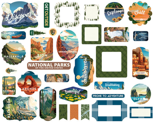 Carta Bella - National Parks No. 2 Ephemera